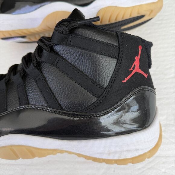Size 11 Air Jordan 11 Retro 2008 Black Outsole Gum 136046-068 No Box - Picture 4 of 13